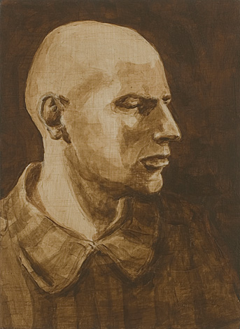 Jewish prisoner Dachau by Peter Van Gheluwe (2006)