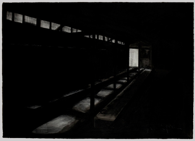 Light Birkenau 2 by Peter Van Gheluwe (2008)