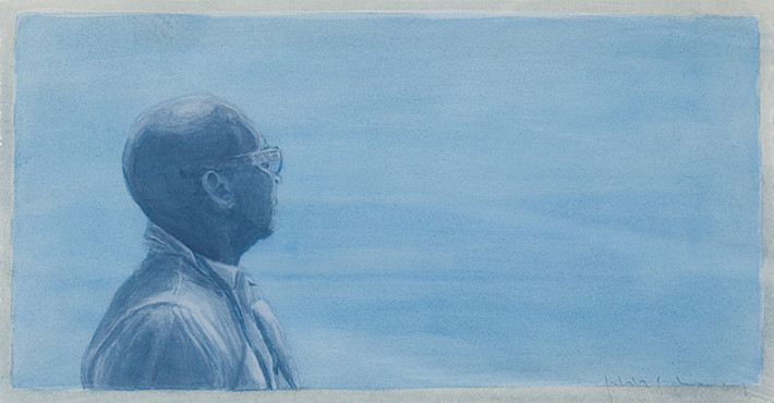 Man looking by Peter Van Gheluwe (2007)