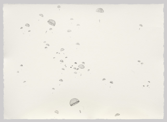 Parachutists by Peter Van Gheluwe (2008)