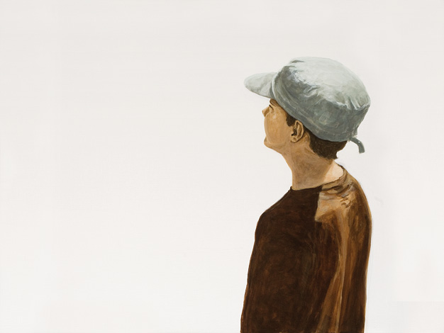 Young boy looking 2 by Peter Van Gheluwe (2008)